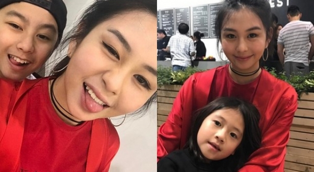 邱淑贞15岁女儿展现成熟魅力 未来或进娱乐圈