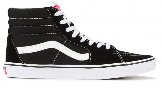 Vans Sk8-Hi黑白经典高帮板鞋