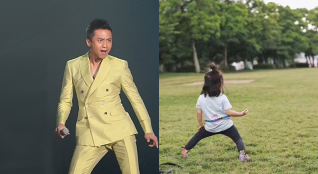 果然亲生!邓超女儿霸气站姿似老爸 孙俪:青出于蓝