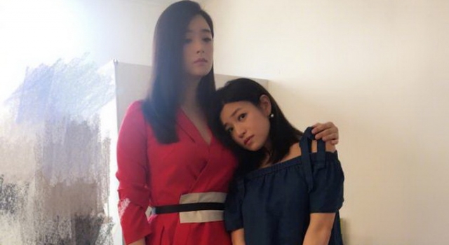 蒋欣陈妍希同框现最萌身高差 陈妍希包子脸抢镜