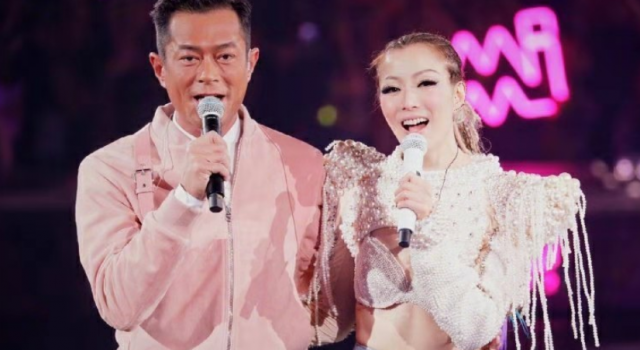 古天乐现身郑秀文演唱会 许志安未敢露面直接去后台