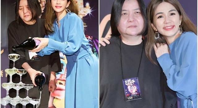 Ella官方照修图狂磨皮变假脸!未P高清对比照曝