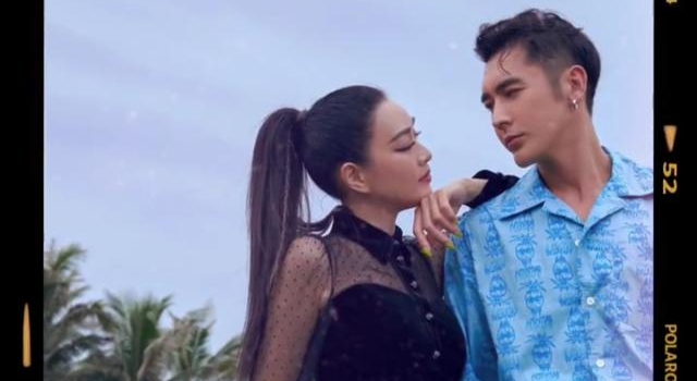 钟丽缇晒与小12岁老公合照,穿深V被赞俊男靓女,积极备孕四胎