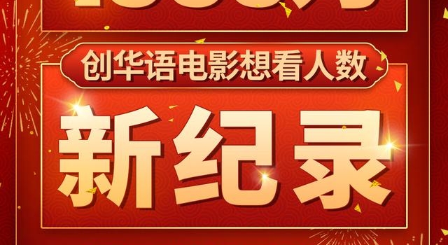 “想看人数”首破千万!《唐探3》再创影史新纪录