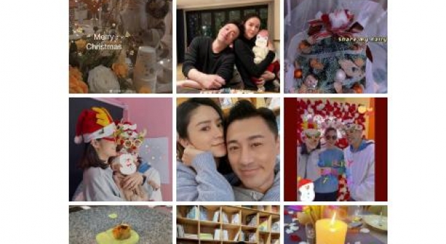 张馨月晒一家三口合照,林峯环抱妻女一脸幸福,豪宅罕见曝光