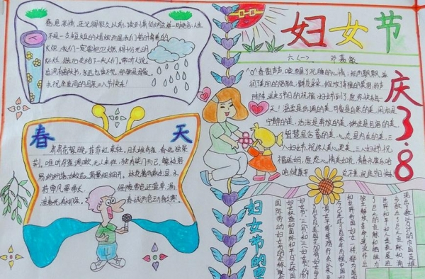 2016年三八妇女节手抄报资料 纪念女性朋友崛起的重要日子