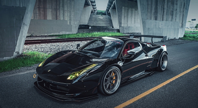 彰显天生优雅气质 LibertyWalk 法拉利458 GT
