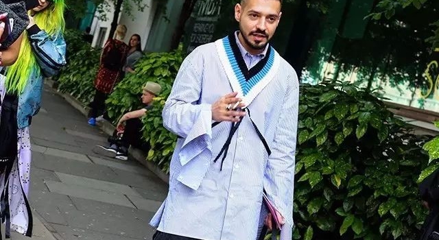 伦敦男装周会穿衣的男人街拍集锦