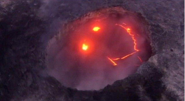 《印象》第334期:夏威夷活火山3年首次喷发 熔浆吞噬森林凝成笑脸
