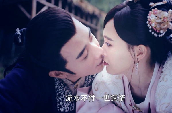 罗晋和唐嫣真吻吻到嘴抽 罗晋唐嫣激吻照曝光