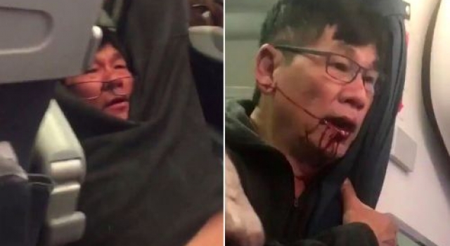 亚裔乘客拖拽门事件后续 女留学生亲历美联航暴力驱客