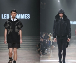 国际知名设计师男装品牌LES HOMMES 亮相上海时装周