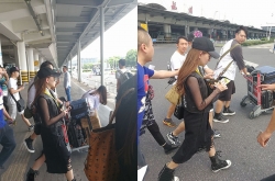 天王嫂昆凌探班周杰伦 人气超高遭粉丝围堵要签名
