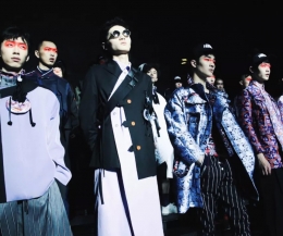 STAFFONLY2018上海时装周秀场 武侠少年的报复和气概