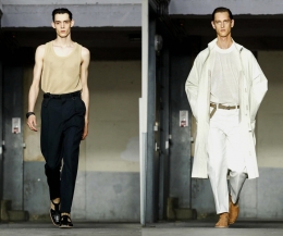 Lemaire2018春夏系列秀场 欧美风的贵公子