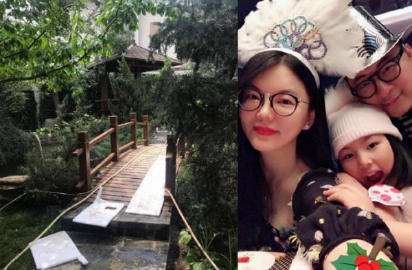 李湘豪宅惊现园中秘景 网友直呼果然是壕气
