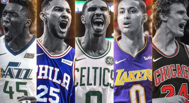 NBA最佳新秀阵容公布 米切尔西蒙斯领衔