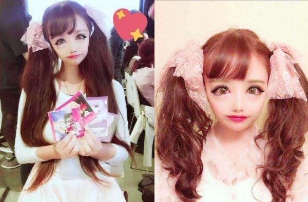 日本奇葩少女整成“二次元”美女 芭比娃娃