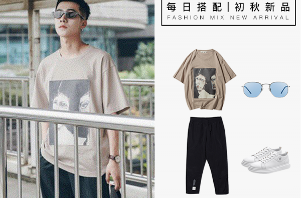 抽象艺术穿搭指南 秒变文艺男青年