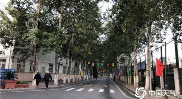 北京大风降温来袭 在国庆最后一天的惊喜
