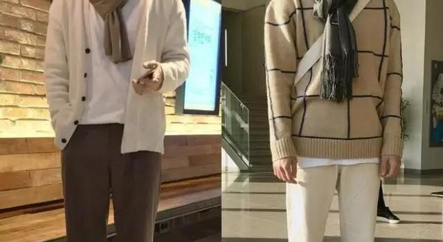秋冬穿搭怎么穿出韩范儿？一件男士毛衣即可！