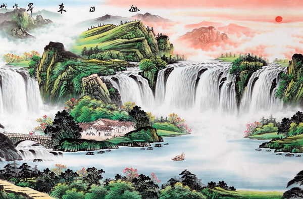 沙发背景墙装饰画怎么选，开拓家居视野空间感