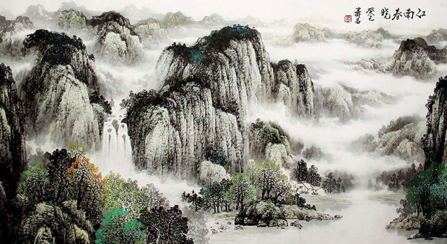 中国绘画艺术鉴赏之如何看懂中国画的山水精神