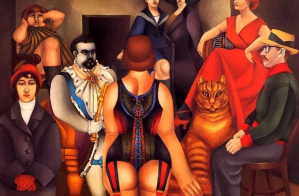 美国画家理查德 &#8226;林德纳的作品 充溢着狂想色情与欲望