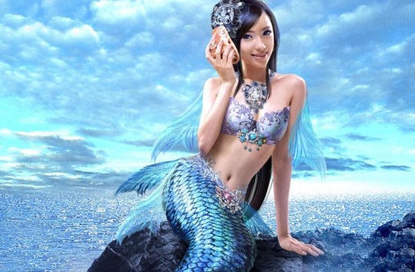人体摄影艺术 当美女与美人鱼碰撞 产出神奇的艺术火花