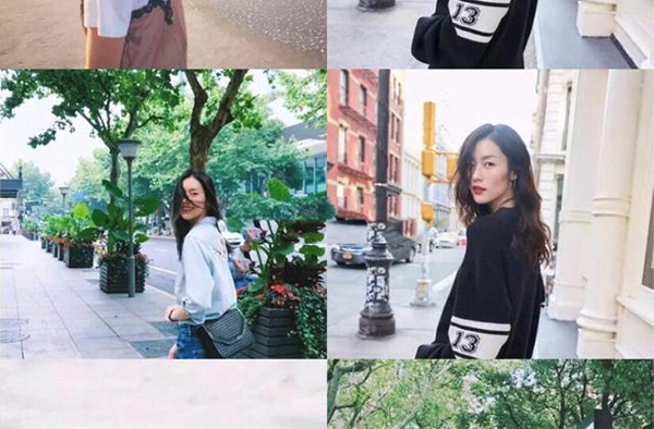 拍照时怎样摆姿势好看 快跟名模大表姐刘雯学一学