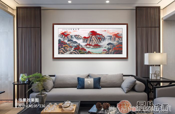 客厅挂什么风水画好？提运势，为家人带来好运
