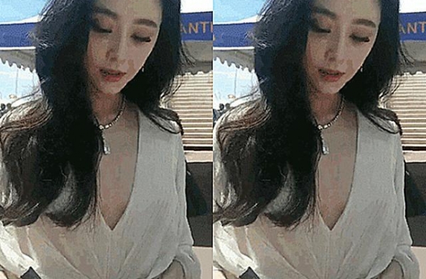 范冰冰的“梦露妆”火了，看到路人原相机下的模样，真生图杀手