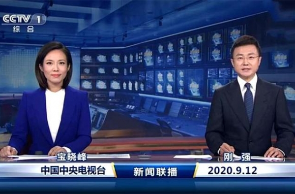 7点《新闻联播》新添女主播宝晓峰，太稳了，央视风抓得死死的