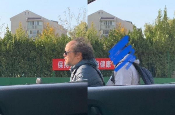 窦唯骑电动车显窘态，风掀头发暴露已秃到后脑勺，胡子拉碴很沧桑
