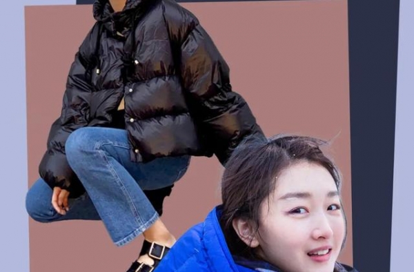女孩们，撑得很累吧......像周冬雨一样套羽绒服不好吗？