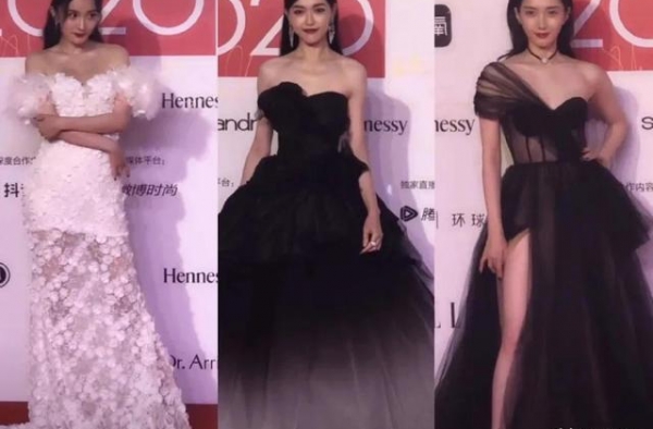承认吧！穿搭之所以更好看是因为女明星的脸衬出来的