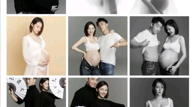 郑恺晒苗苗孕肚和女儿脚丫照，为妻子庆生，一句话看出家庭地位