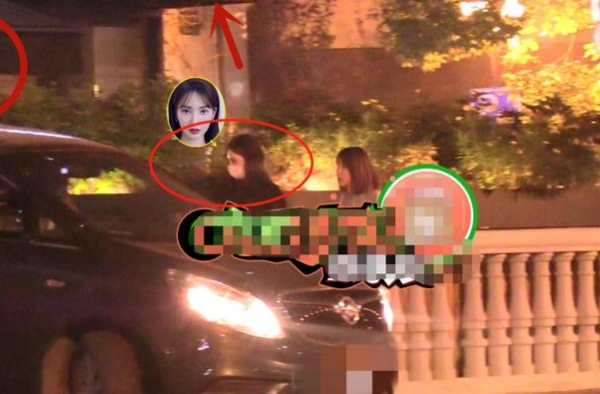 金晨贾乃亮疑似回同酒店过夜，女方露腿打扮性感，一群助理打掩护