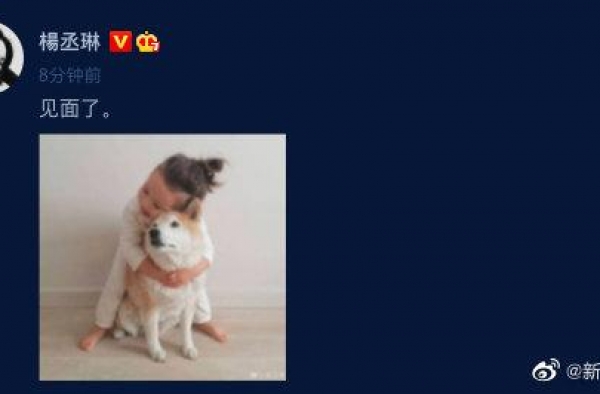 可爱又暖心！杨丞琳深夜发文“见面了”，疑似300天后夫妻团聚